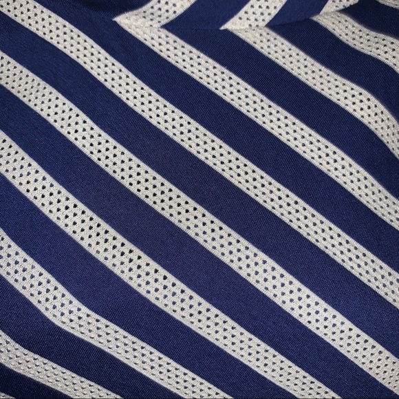 Guess Haley Dress Blue & Ivory Stripes NWT Size 12 - Picture 10 of 15